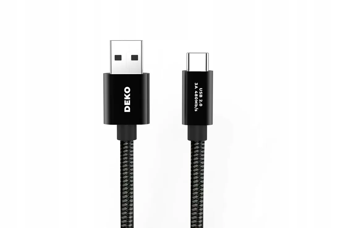 kabel-usb-c-szybkie-ladowanie-3a-do-android-auto-usb-typ-c-2m-deko-stan-nowy