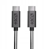next-one-kabel-metallic-usb-c-usb-c-12-m-space-gray-konstrukcja-oplot