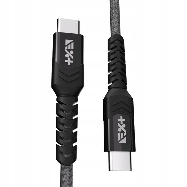 next-one-kabel-braided-usb-c-usb-c-12-m-space-gray-kolor-czarny