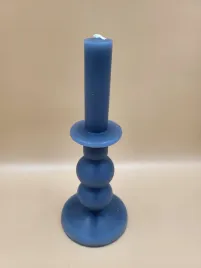swieczka-niebieska-swiecznik-hit-23cm