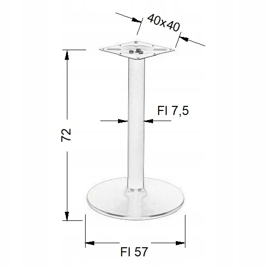 sh-4005-chrom-45-cm-stan-nowy-wysokosc-produktu-72-cm