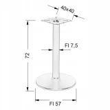 sh-4005-chrom-45-cm-stan-nowy-wysokosc-produktu-72-cm