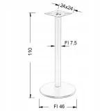 ny-b005-110-46-cm-chrom-stan-nowy