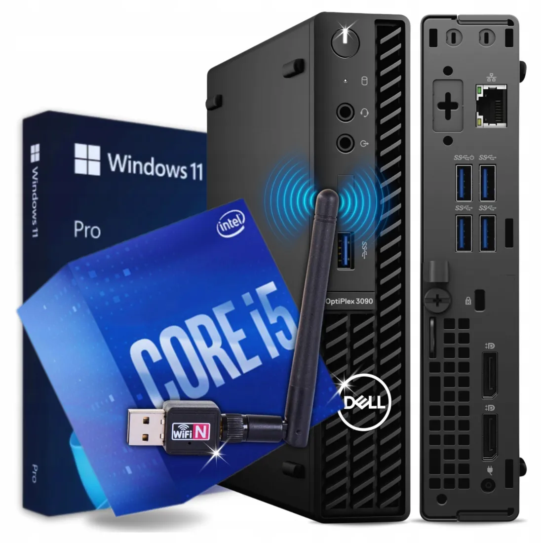 コンピュータ・IT PC DELL Komputer Dell 790 MT Tower i7 2600 16GB DDR3 240GB SSD