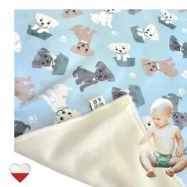 mata-do-przewijania-pieski-niebieskie-mata-wielorazowa-nappime