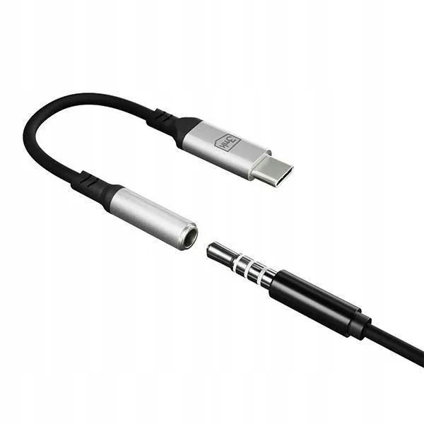 3mk-adapter-usb-c-jack-35-mm-dac-czarny-black-certyfikat-ce