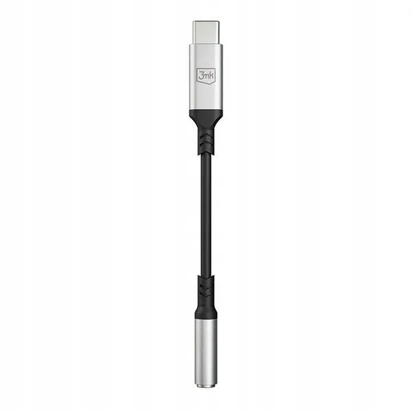 3mk-adapter-usb-c-jack-35-mm-dac-czarny-black-waga-z-opakowaniem-0-2-kg-stan-nowy