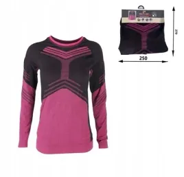 bielizna-thermo-bluzka-damska-czarno-rozowy