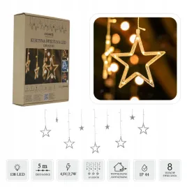 kurtyna-swietlna-led-gwiazdki-138-dlugosc-3-2m-cieply-bialy