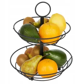 koszyk-na-owoce-astoria-26x26x305cm-2-poziomy-czarny