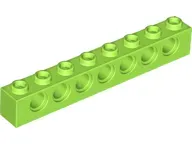 lego-3702-limonkowy-6132375-technic-klocek-1x8-1-szt-nowy