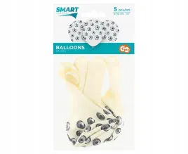 balony-pilka-nozna-czarno-biale-30cm-5szt