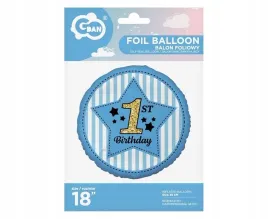 balon-foliowy-1st-birthday-niebieski-45-cm