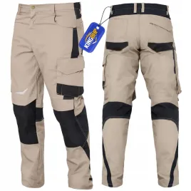 mocne-spodnie-do-pasa-robocze-ochronne-helicon-odblask-rip-stop-khaki-bez