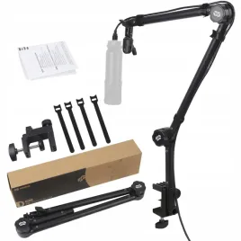 ramie-biurkowe-na-mikrofon-uchwyt-statyw-regulowany-obrotowy-udzwig-1-2-kg