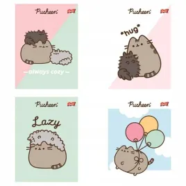 paczka-zeszyt-a5-32-k-kratka-pusheen-mix-wzorow-15-szt