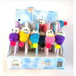 dlugopis-20szt-z-zawieszka-lis-w-czapce