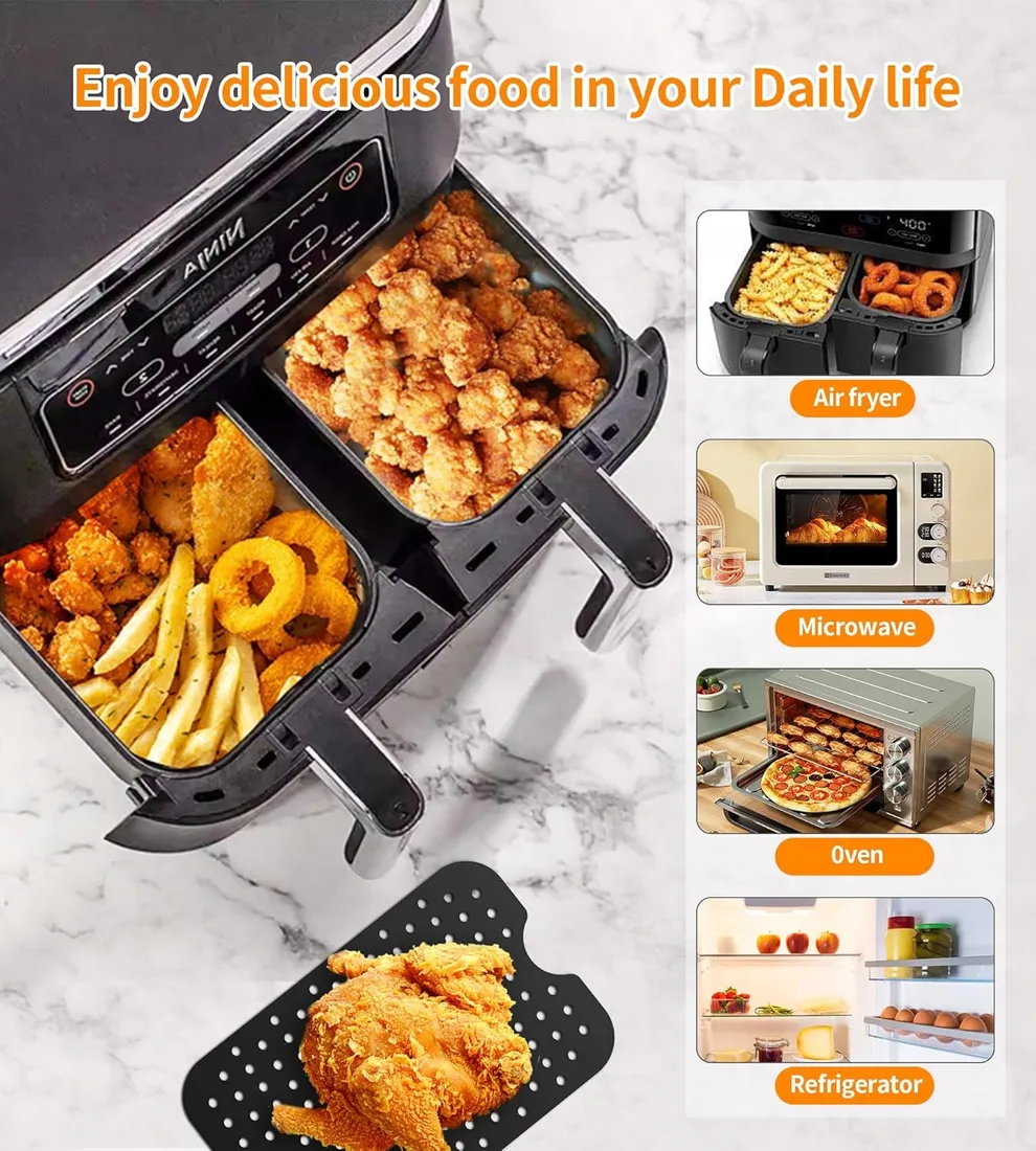 Ver.Ka\"セット AKCESORIA DO FRYTOWNICY POWIETRZNEJ NINJA DUAL 7,6L-10,4L