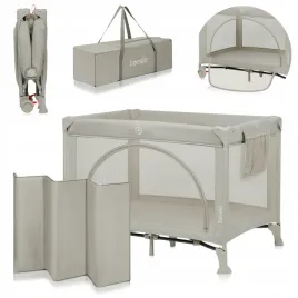lozeczko-turystyczne-2w1-kojec-102x74-cm-torba-lo-laura-beige-sand