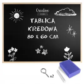 tablica-kredowa-80x60-cm-czarna-duza-na-sciane-biurko-dla-dzieci-haczyki