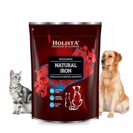holista-natural-iron-zelazo-hemoglobina-wieprzowa-krew-anemia-psa-kota-600g