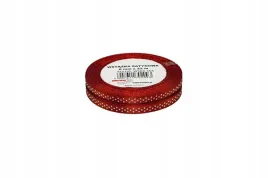 wstazka-satynowa-w-kropki-czerwona-6mmx22m-2szt