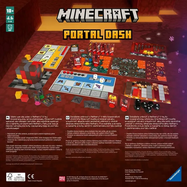 minecraft-gra-planszowa-portal-dash-wersja-jezykowa-gry-polska