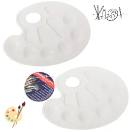 biala-paleta-malarska-taca-do-farb-malowania-z-otworem-na-kciuk-10-miejsc