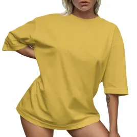 koszulka-damska-oversize-t-shirt-bawelna-luzna-krotka-sukienka-mini-2xl