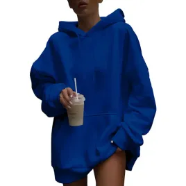bluza-damska-oversize-bawelniana-dresowa-sukienka-luzna-z-kapturem-l