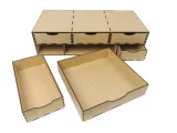 hobbyhold-modul-6-szuflad-organizer-modelarski-stan-nowy