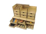 hobbyhold-modul-6-szuflad-organizer-modelarski-stan-nowy
