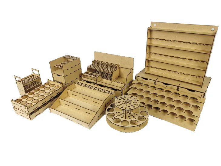 hobbyhold-modul-6-szuflad-organizer-modelarski-stan-nowy