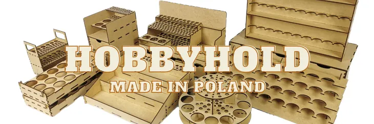 hobbyhold-modul-6-szuflad-organizer-modelarski-stan-nowy