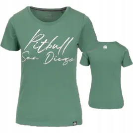 pitbull-west-coast-damska-koszulka-t-shirt-pitbull-sd-zielona-rozmiar-s
