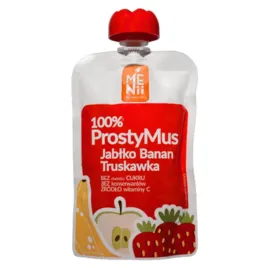 100percent-prosty-mus-jablko-banan-truskawka-100g