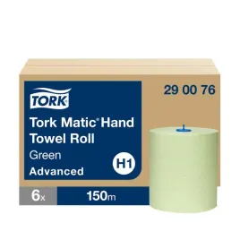 tork-matic-recznik-w-roli-advanced-zielony-makulatura-150-m