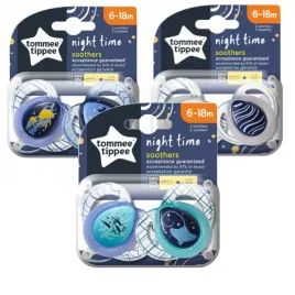 tommee-tippee-smoczek-uspokajajacy-night-time-6-18m-2szt-rozne-wzory