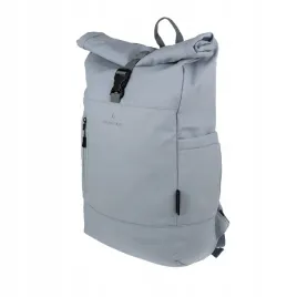 plecak-miejski-bergson-roll-top-citychic-25l-grey-25-litrow