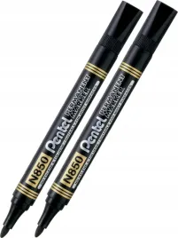 marker-permanentny-pentel-n850-okragly-czarny-2x
