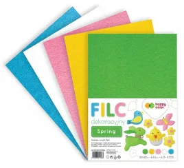 filc-dekoracyjny-20x30cm-15mm-5-arkuszy-wiosenny-spring-happy-color