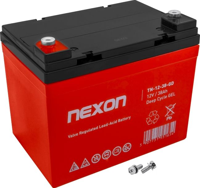 ﻿Akumulator żelowy Nexon GEL Deep Cycle 12V 38Ah