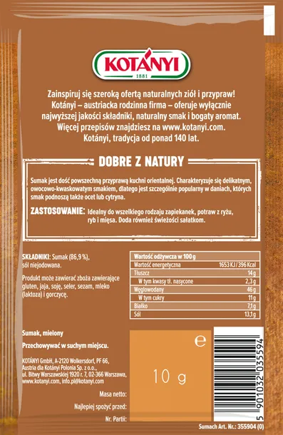 kotanyi-sumak-10-g-stan-opakowania-oryginalne