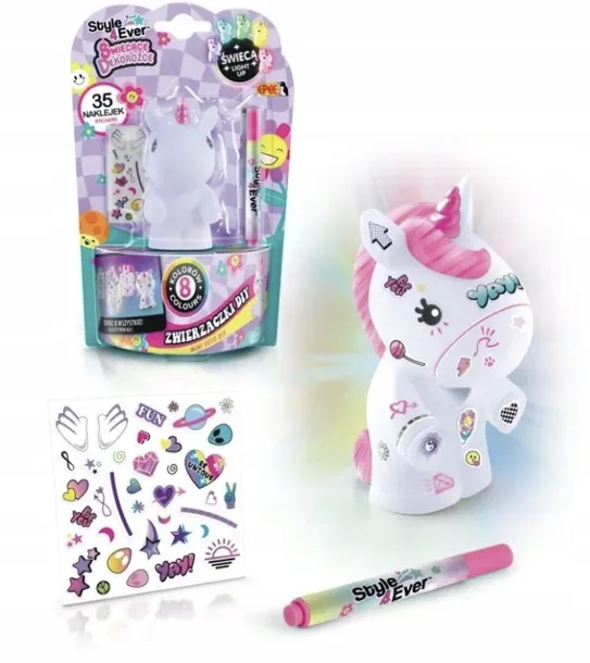 swiecace-dekorozce-diy-jednorozec-material-plastik