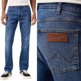 wrangler-greensboro-dean-dzins-proste-ciemne-spodnie-jeansowe-w31-l32