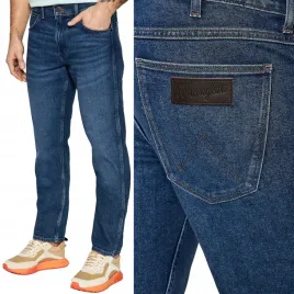 wrangler-greensboro-blue-arcade-dzins-proste-spodnie-jeansowe-w42-l36