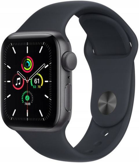 SMARTWATCH APPLE WATCH SE 44MM GPS + ŁADOWARKA INDUKCYJNA | SZARY