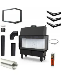 wklad-kominkowy-defro-impuls-la-bp-12kw-zestaw-akcesoria-montazowe