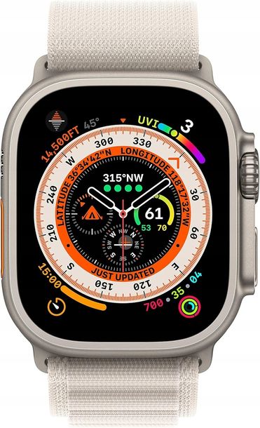 JAK NOWY Smartwatch Apple Watch Ultra 49MM GPS + CELLULAR + OPASKA GRATIS