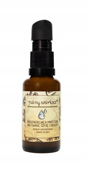﻿Polny Warkocz, Regenerująca mikstura, serum intensywnie nawilżające, 30 ml